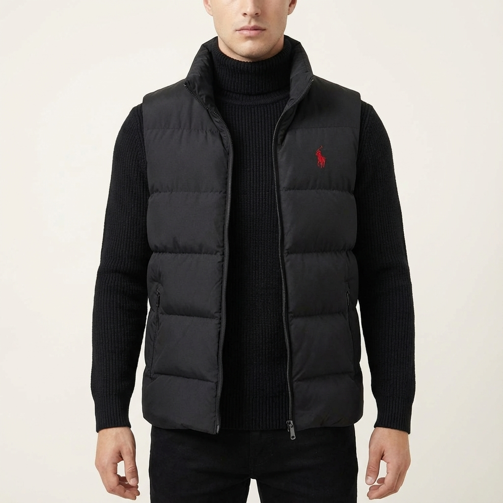 Ralph Lauren Weste + Gratis Pullover