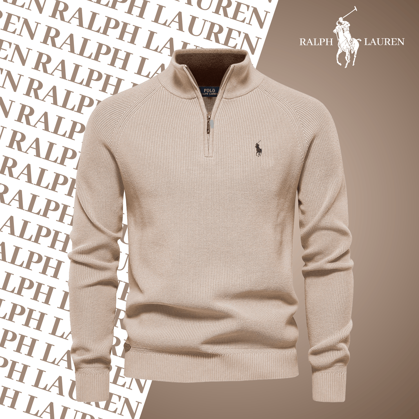 Ralph Lauren Half-Zip-Pullover